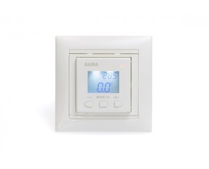AURA LTC 070 WHITE - электронный терморегулятор для теплого пола