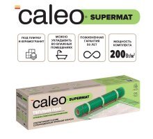 Нагревательный мат для теплого пола CALEO SUPERMAT 200 Вт/м2, 7 м2
