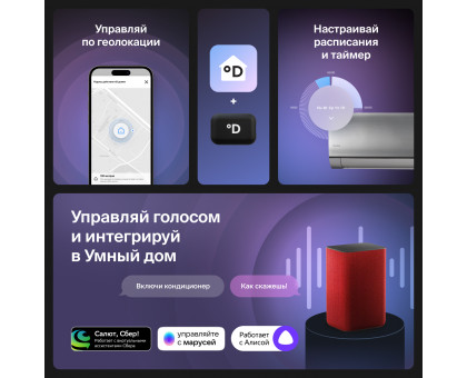 Тепловой насос типа «воздух-воздух» Daichi серии Unique UNI25AVQS1R/UNI25FVS1R