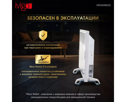 Конвектор электрический iVigo EPK4590E25 (страница 3)