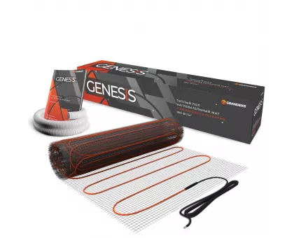 Нагревательный мат для теплого пола Genesis 1440 Вт - 8,0 кв.м Нагревательный мат для теплого пола Genesis 1440 Вт - 8,0 кв.м