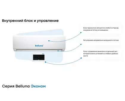 Холодильная сплит-система Belluna S115 Эконом