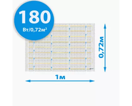 Теплый пол RiM Gold - 180Вт/0,72м² Теплый пол RiM Gold - 180Вт/0,72м²